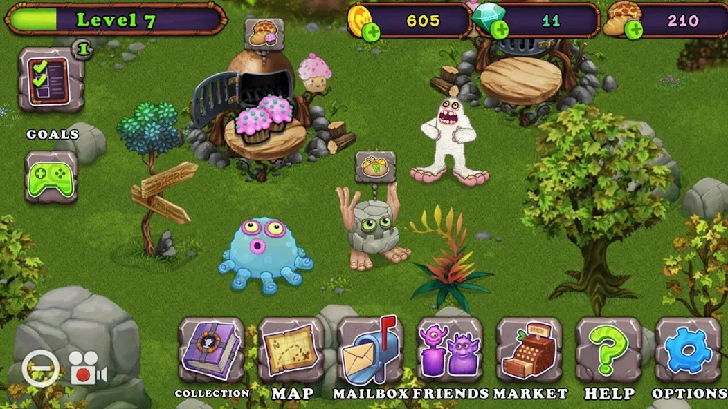 My Singing Monsters [MOD: безлимитные монеты и кристаллы] Screenshot 5