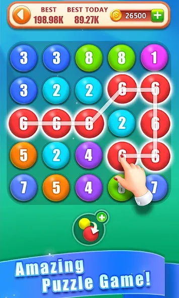 Daily Bubble [MOD: без рекламы и бесконечные жизни] Screenshot 1