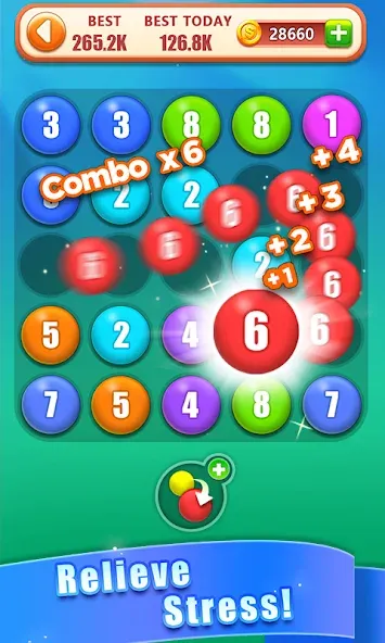 Daily Bubble [MOD: без рекламы и бесконечные жизни] Screenshot 2