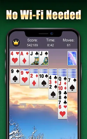 Solitaire [MOD: подсказки без ограничений и отмена ходов] Screenshot 3