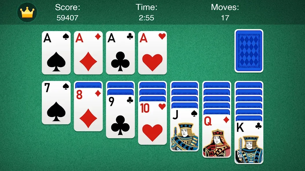 Solitaire [MOD: подсказки без ограничений и отмена ходов] Screenshot 4