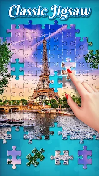 Jigsaw Puzzles [MOD: без рекламы и все пазлы открыты] Screenshot 1