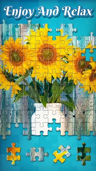 Jigsaw Puzzles [MOD: без рекламы и все пазлы открыты] Screenshot 2