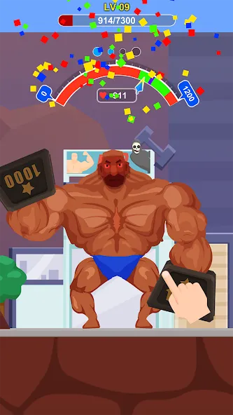 Tough Man [MOD: безлимитные деньги и усиленный герой] Screenshot 2