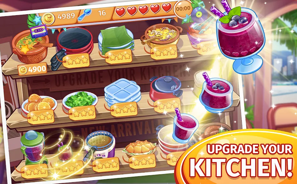 Cooking Craze: Restaurant Game [MOD: безлимитные монеты и алмазы] Screenshot 3