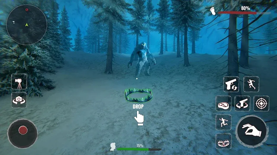 Bigfoot Yeti Gorilla Sasquatch [MOD: безлимитные деньги и сила йетти] Screenshot 2