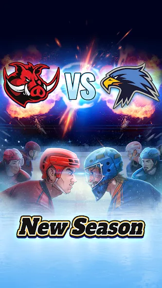 Superstar Hockey [MOD: безлимитные деньги и энергия] Screenshot 1