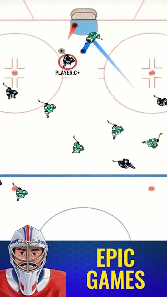 Superstar Hockey [MOD: безлимитные деньги и энергия] Screenshot 2