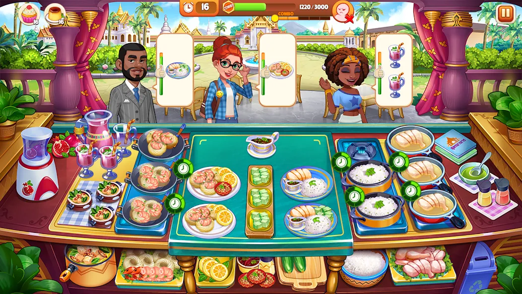 Cooking Madness: A Chef's Game [MOD: безлимитные монеты и жизни] Screenshot 2