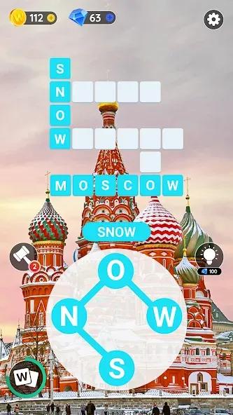 Word City: Connect Word Game [MOD: безлимитные подсказки и открыты уровни] Screenshot 5
