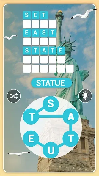 Word City Classic: Word Search [MOD: без рекламы и много подсказок] Screenshot 3