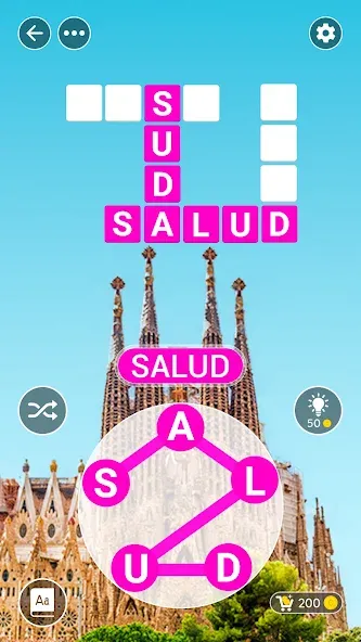 Ciudad de Palabras: Crucigrama [MOD: без рекламы и все подсказки] Screenshot 4