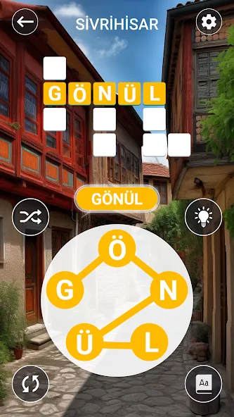 Kelime Gezmece [MOD: безлимитные подсказки и открыты все уровни] Screenshot 2