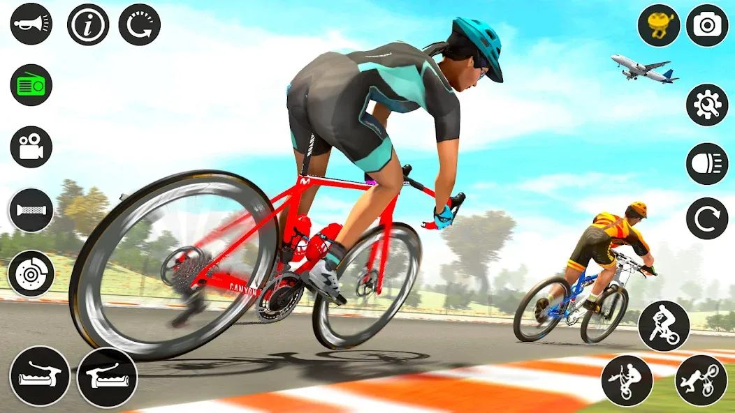 BMX Cycle Race 3d Cycle Games [MOD: безлимитные деньги и все велосипеды] Screenshot 5
