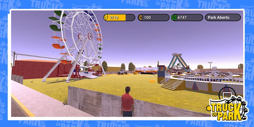 Truck Of Park Itinerante [MOD: безлимитные деньги и все уровни] Screenshot 1