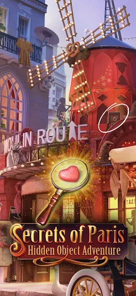 Paris Secrets Hidden Objects [MOD: все предметы легко найти] Screenshot 1