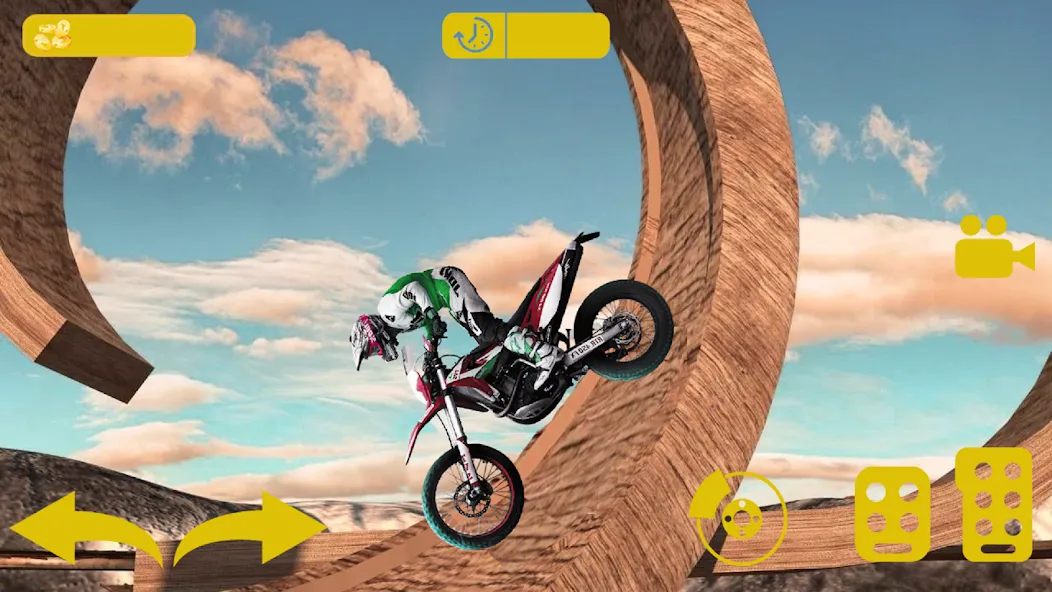 Bike stunt 3d games-Bike games [MOD: открыты все мотоциклы и уровни] Screenshot 2