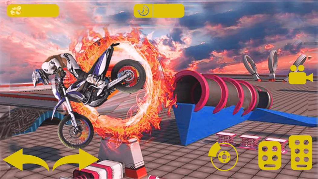 Bike stunt 3d games-Bike games [MOD: открыты все мотоциклы и уровни] Screenshot 4