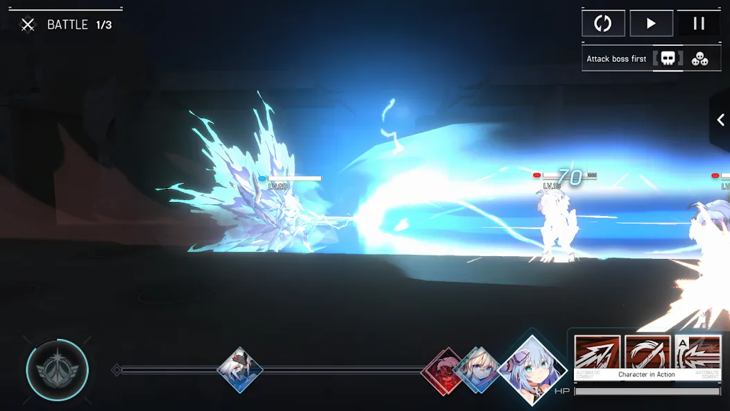 Artery Gear: Fusion [MOD: безлимитные ресурсы и усиленные герои] Screenshot 5