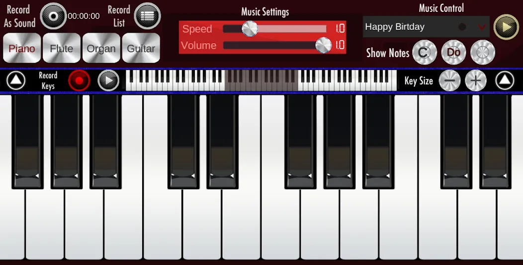 Real Piano [MOD: разблокированы все клавиши и песни] Screenshot 1