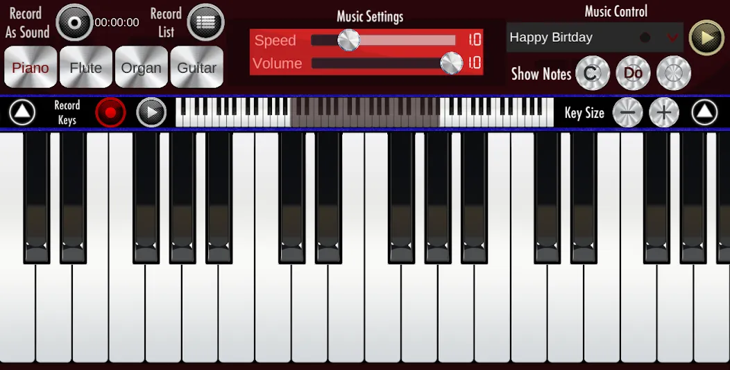 Real Piano [MOD: разблокированы все клавиши и песни] Screenshot 2