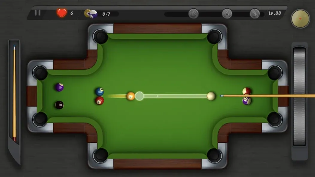 Pooking - Billiards City [MOD: безлимитные монеты и все уровни открыты] Screenshot 4