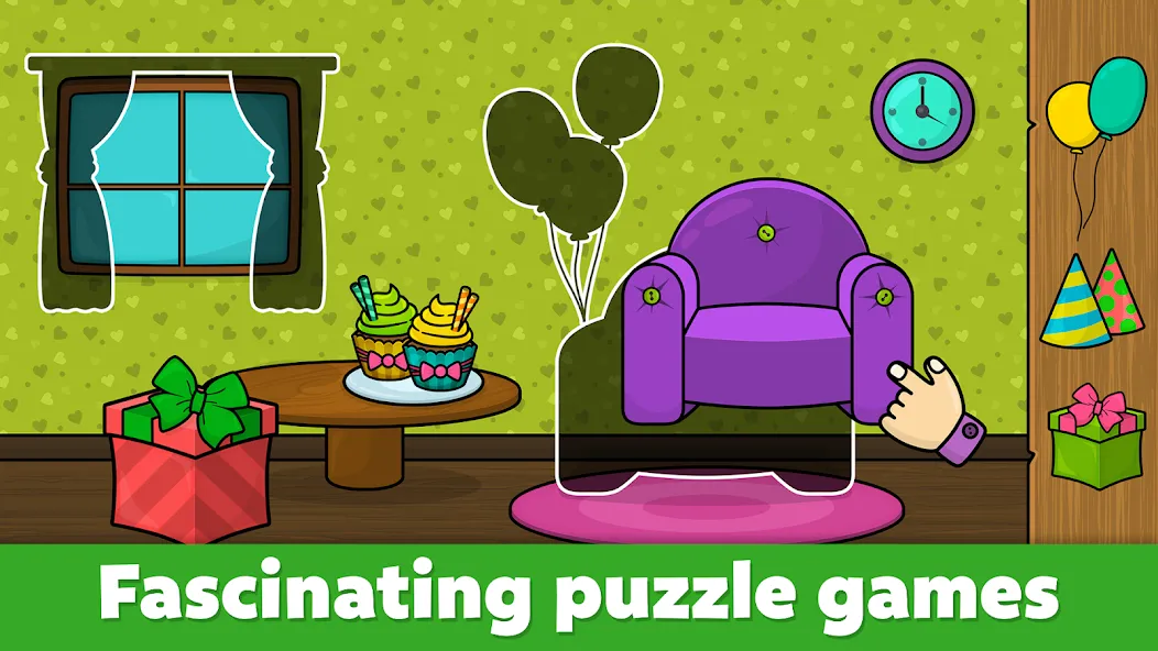 Baby &amp; toddler preschool games [MOD: разблокированы все развивающие игры] Screenshot 4