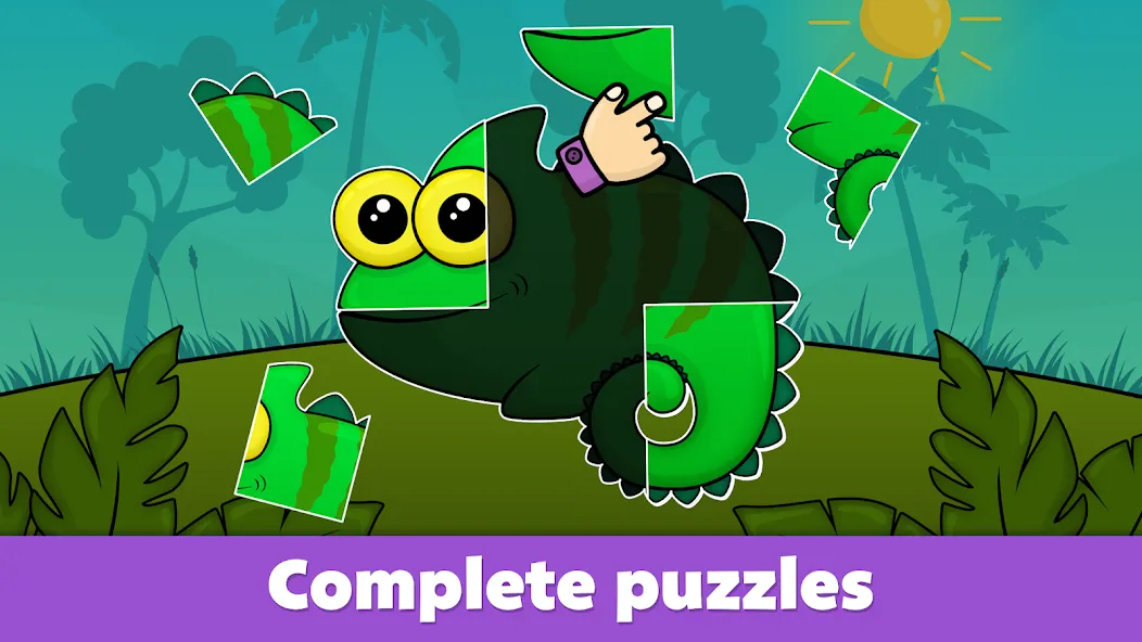 Kids Puzzle Games 2-5 years [MOD: открыты все пазлы и подсказки] Screenshot 3