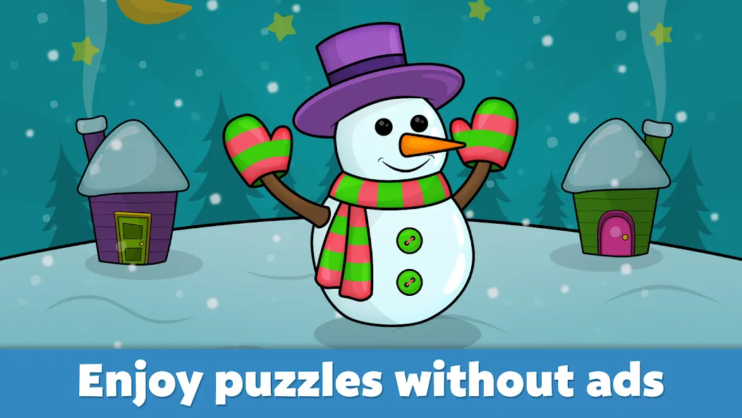 Kids Puzzle Games 2-5 years [MOD: открыты все пазлы и подсказки] Screenshot 5
