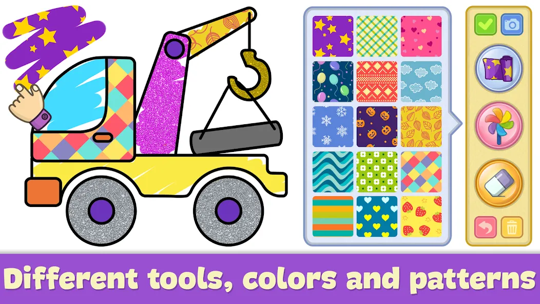 Kids Coloring &amp; Drawing Games [MOD: разблокированы все раскраски] Screenshot 2