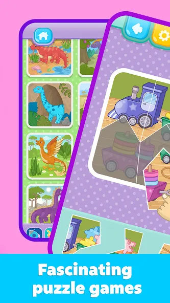 Kids Puzzles: Games for Kids [MOD: все пазлы открыты и без рекламы] Screenshot 4