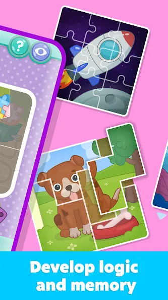 Kids Puzzles: Games for Kids [MOD: все пазлы открыты и без рекламы] Screenshot 5