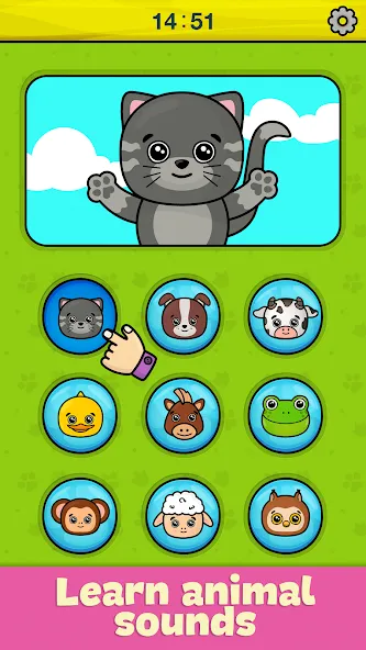 Bimi Boo Baby Phone for Kids [MOD: все игры открыты и без рекламы] Screenshot 2