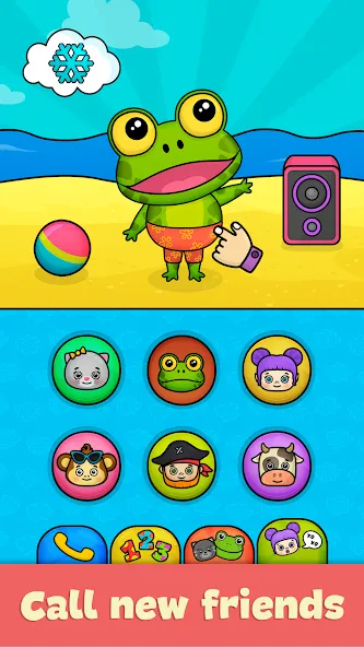 Bimi Boo Baby Phone for Kids [MOD: все игры открыты и без рекламы] Screenshot 4