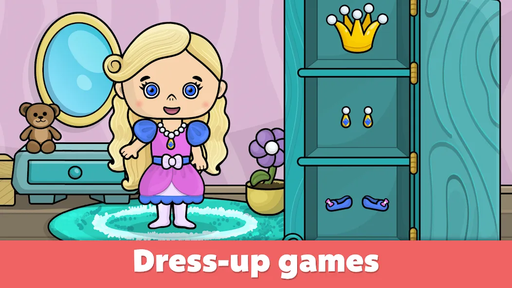 Bimi Boo Fun Kids Games [MOD: все развивающие игры разблокированы] Screenshot 1