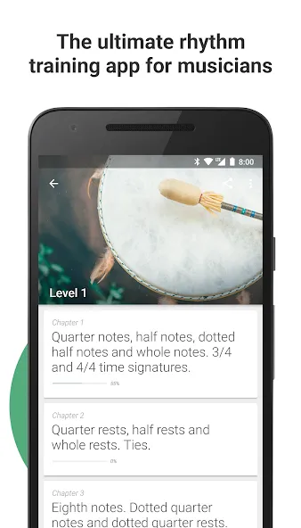 Complete Rhythm Trainer [MOD: улучшенный ритм и открытые упражнения] Screenshot 1