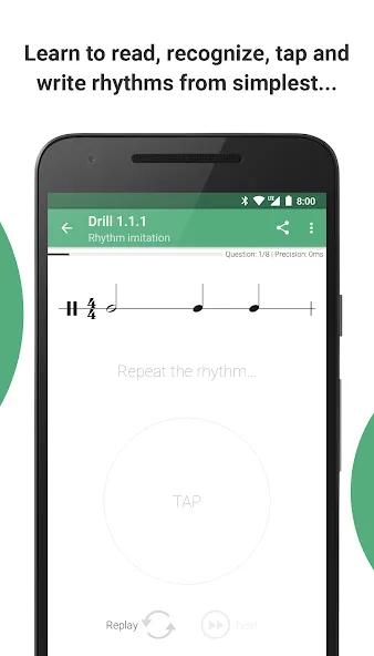Complete Rhythm Trainer [MOD: улучшенный ритм и открытые упражнения] Screenshot 3