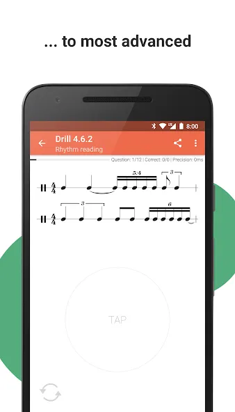 Complete Rhythm Trainer [MOD: улучшенный ритм и открытые упражнения] Screenshot 4