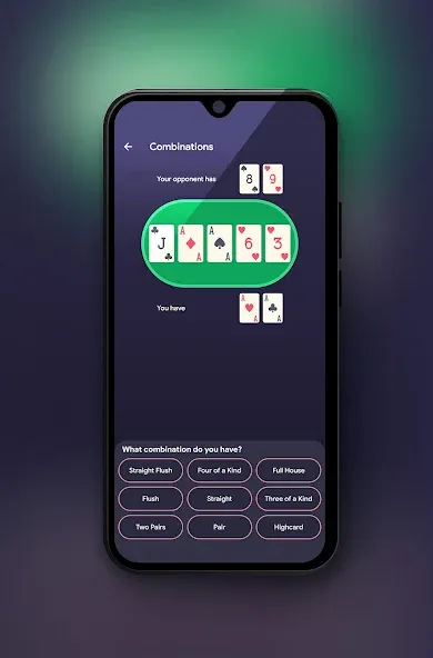 ATHYLPS - Poker Outs, Poker Od [MOD: точный расчёт покерных шансов] Screenshot 1