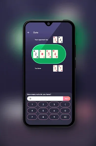ATHYLPS - Poker Outs, Poker Od [MOD: точный расчёт покерных шансов] Screenshot 3