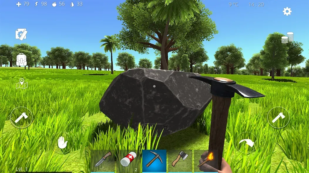 Ocean Is Home: Survival Island [MOD: безлимитные ресурсы и здоровье] Screenshot 1