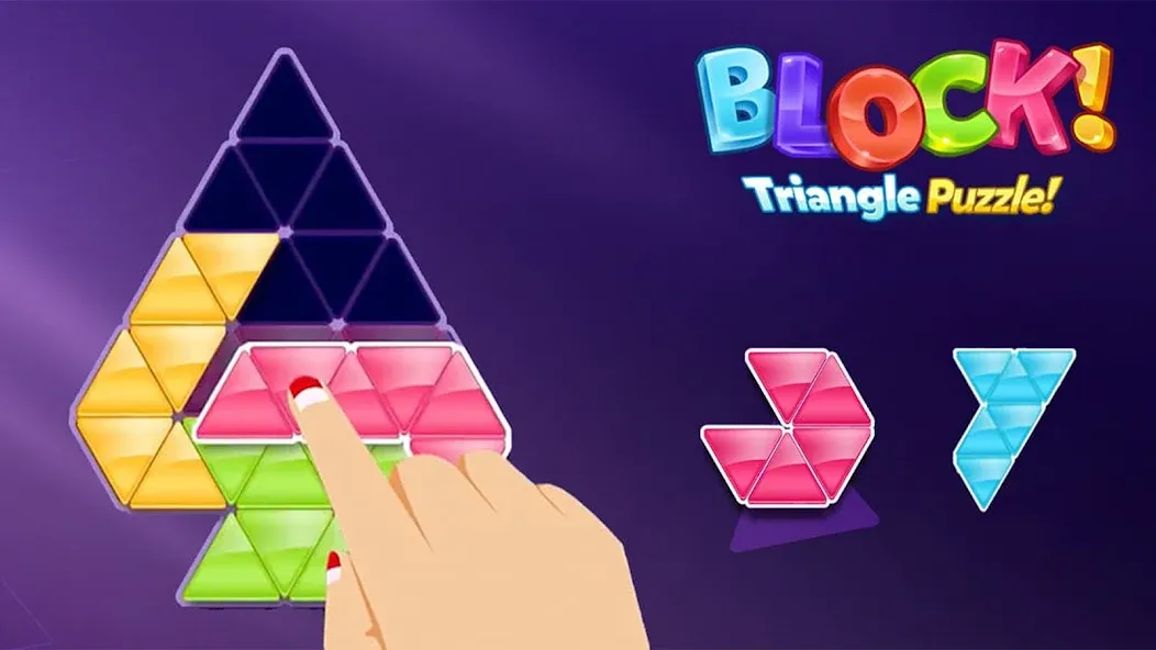 Block! Triangle Puzzle:Tangram [MOD: без рекламы и все фигуры открыты] Screenshot 2