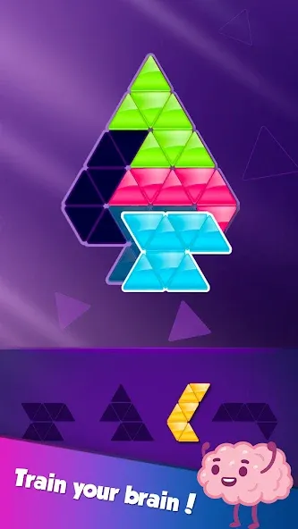 Block! Triangle Puzzle:Tangram [MOD: без рекламы и все фигуры открыты] Screenshot 4