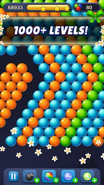 Bubble Pop! Puzzle Game Legend [MOD: без рекламы и бесконечные жизни] Screenshot 3