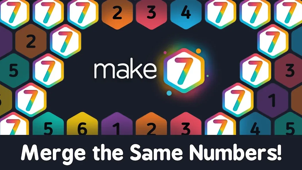 Make7! Hexa Puzzle [MOD: безлимитные ходы и подсказки] Screenshot 3