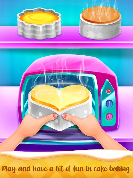 Cake Maker Cooking Cake Games [MOD: безлимитные деньги и всё открыто] Screenshot 5