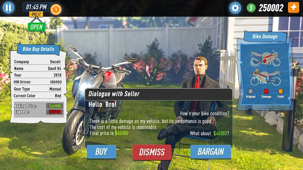 Motorcycle Dealer Bike Games [MOD: безлимитные деньги и новые байки] Screenshot 5