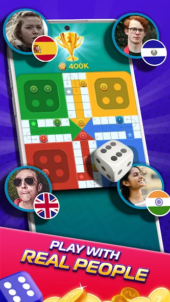 Ludo SuperStar- Board Game [MOD: безлимитные монеты и всё открыто] Screenshot 3