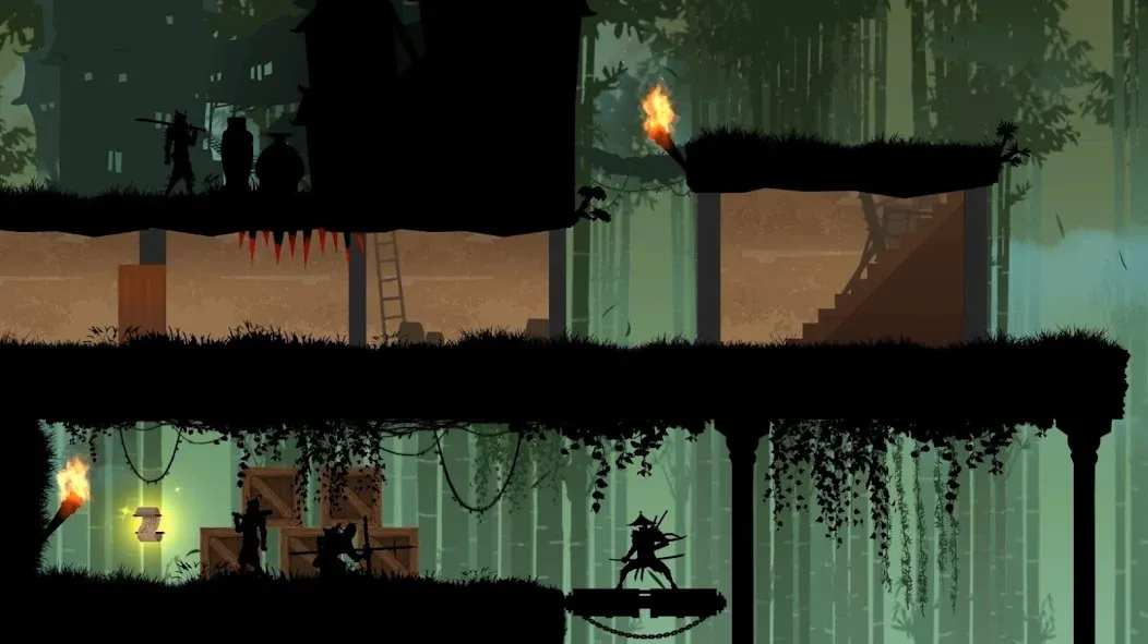 Ninja Arashi [MOD: безлимитные монеты и открыты все уровни] Screenshot 1