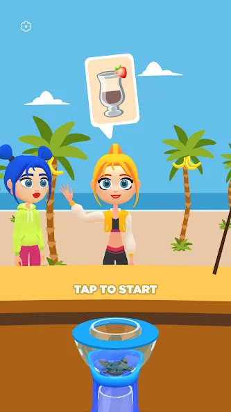 Blend It 3D [MOD: безлимитные деньги и алмазы] Screenshot 1